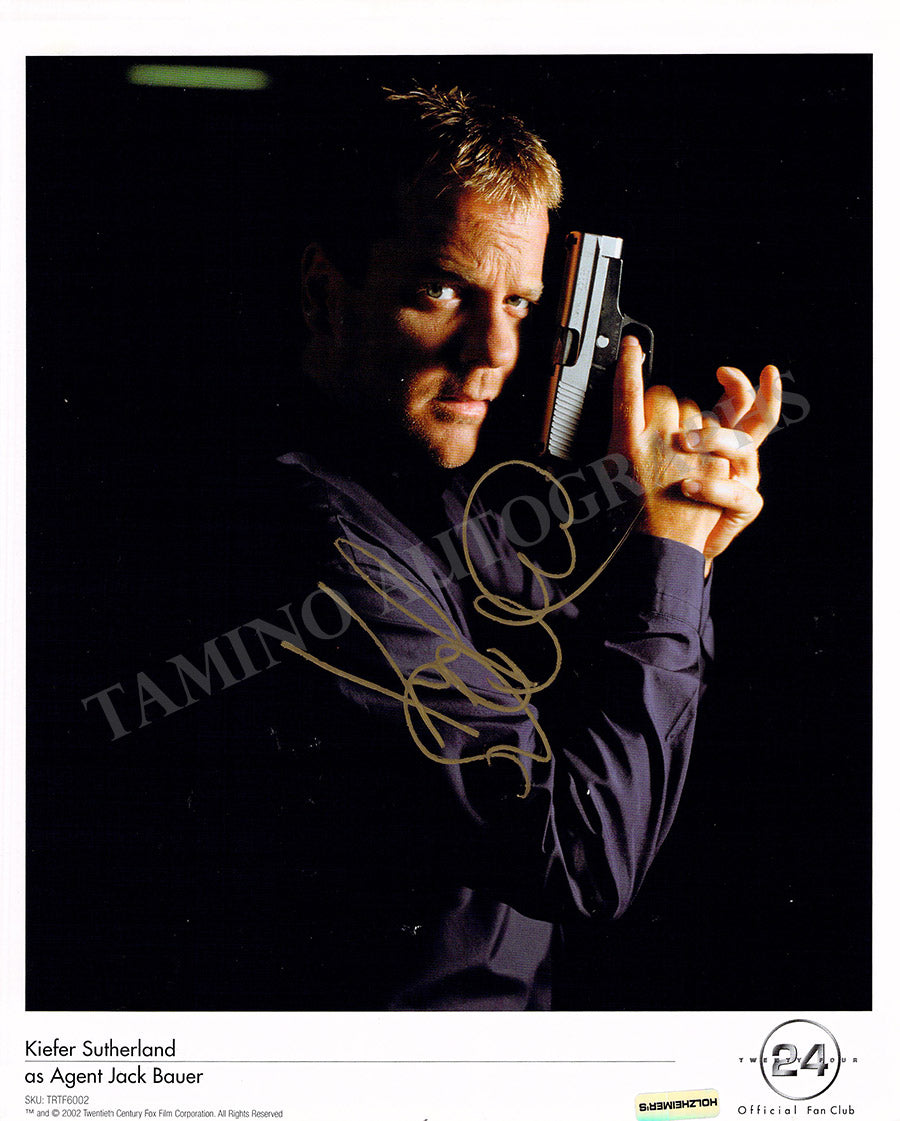 Sutherland, Kiefer - Signed Photograph in "24"