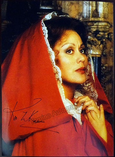 Te Kanawa, Kiri - Large Signed Photo as Tosca