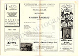 Flagstad, Kirsten - Signed Program New York 1935