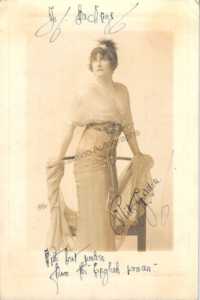 Gordon, Kitty - Signed Photograph