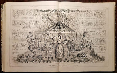 La Vie Parisienne Magazine - 1863 Bound Volume