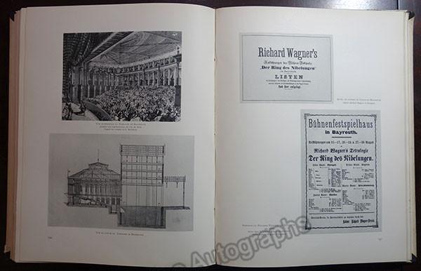 La Vie et L´Ouvre de Richard Wagner par L´Image" - Book with Many Illustrations 1938 - Tamino