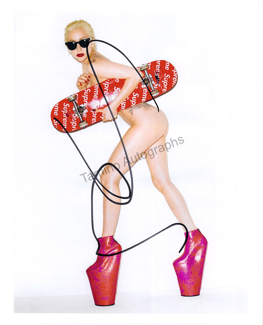 Lady Gaga - Signed Photograph