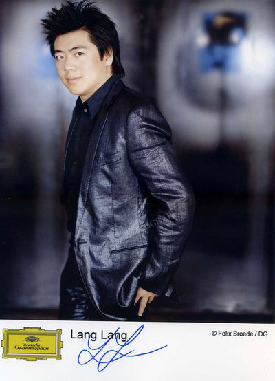Lang, Lang - Signed photo