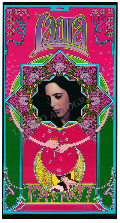 Nyro, Laura - In Memoriam Poster Signed by Bob Masse