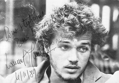 Malet, Laurent - Signed Photograph 1989