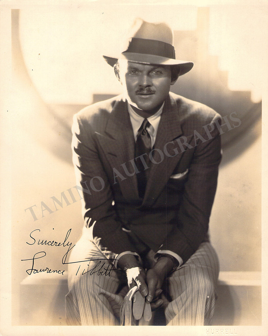 Lawrence Tibbett Autographs | Original Item – Tamino