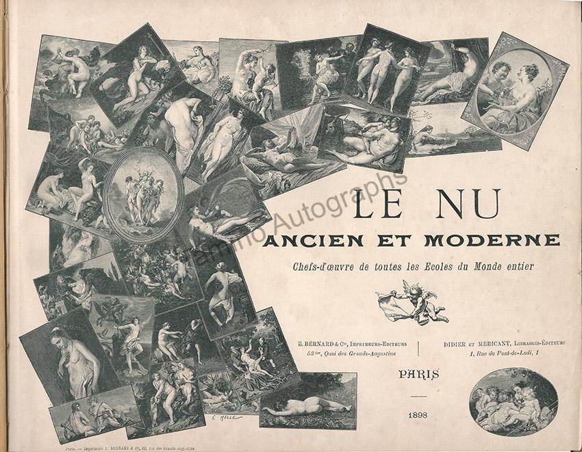 Le Nu Ancien et Moderne - Chefs-d´Ouvre de Toutes les Ecoles du Monde Entier - Illustrated Book 1898 - Tamino