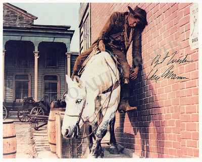Marvin, Lee - Signed Photograph in "Cat Ballou"