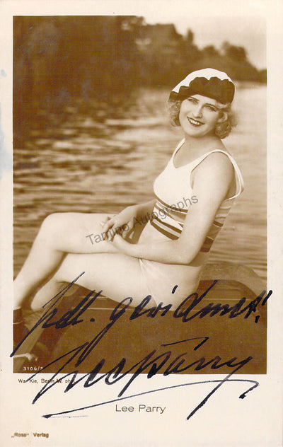 Parry, Lee - Signed Photograph