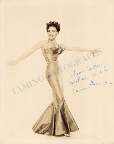 Horne, Lena - Signed Photograph