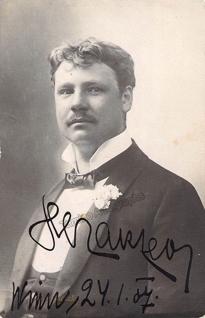 SLEZAK, Leo (Various Autographs)