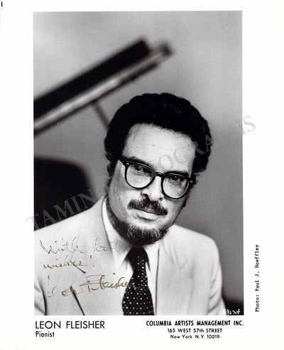 Fleisher, Leon - Signed Photograph