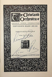 Stern, Isaac - Rose, Leonard - Double Signed Program Cleveland 1966