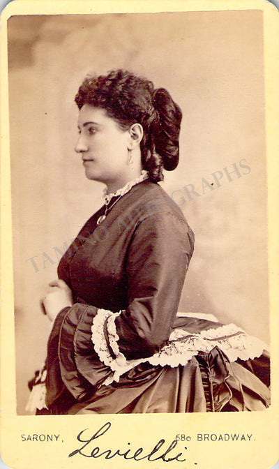 Levielli, Leonia - Vintage CDV