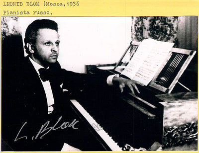 Blok, Leonid - Signed Photograph