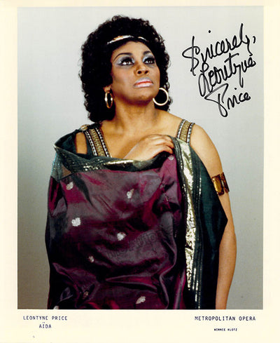 Price, Leontyne - Various Autographs