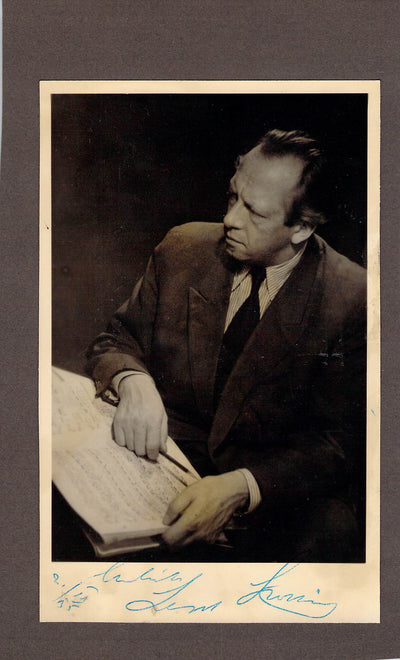 Ludwig, Leopold - Signed Photograph 1955