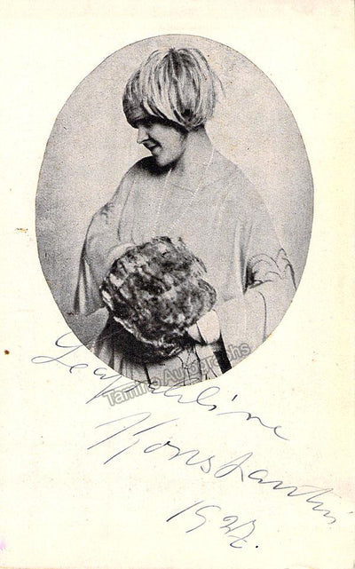 Konstantin, Leopoldine - Signed Photo
