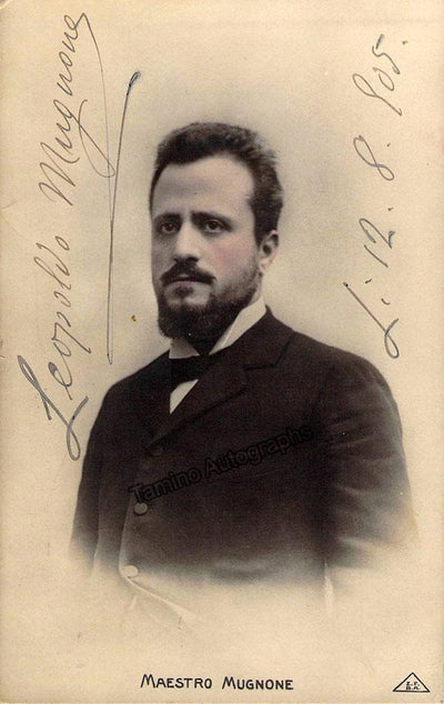 Mugnone, Leopoldo - Signed Photo 1905