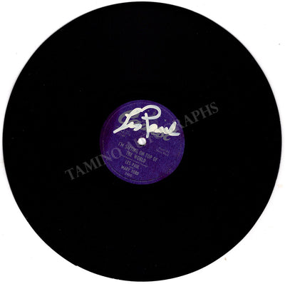 Paul, Les - Signed LP Record