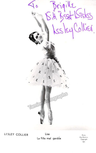 Collier, Lesley - Signed Photo in the Fille Mal Gardee