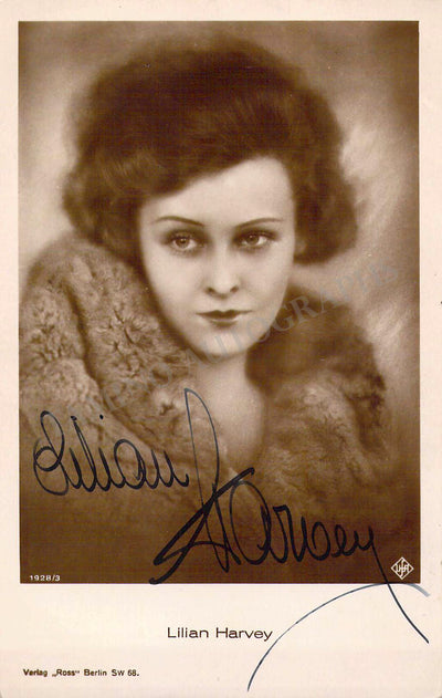 Harvey, Lilian - Signed Photograph