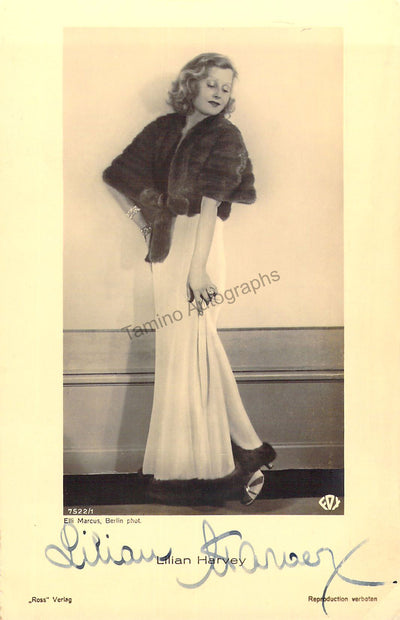 Harvey, Lilian - Signed Photograph