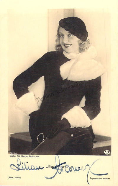 Harvey, Lilian - Signed Photograph