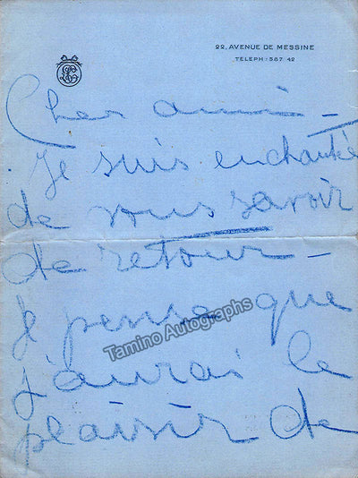 Cavalieri, Lina - Autograph Note Signed + Photo