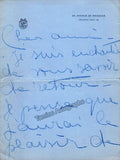 Cavalieri, Lina - Autograph Note Signed + Photo