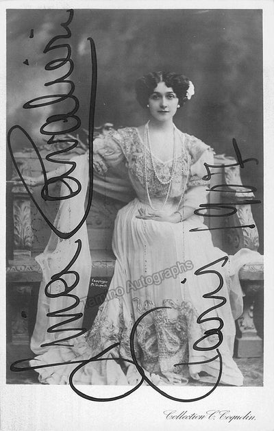 Cavalieri, Lina - Signed Photograph 1907