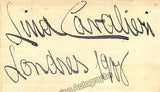 Cavalieri, Lina - 2 Signature Cuts 1908