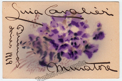 Cavalieri, Lina - Signed Postcard 1919