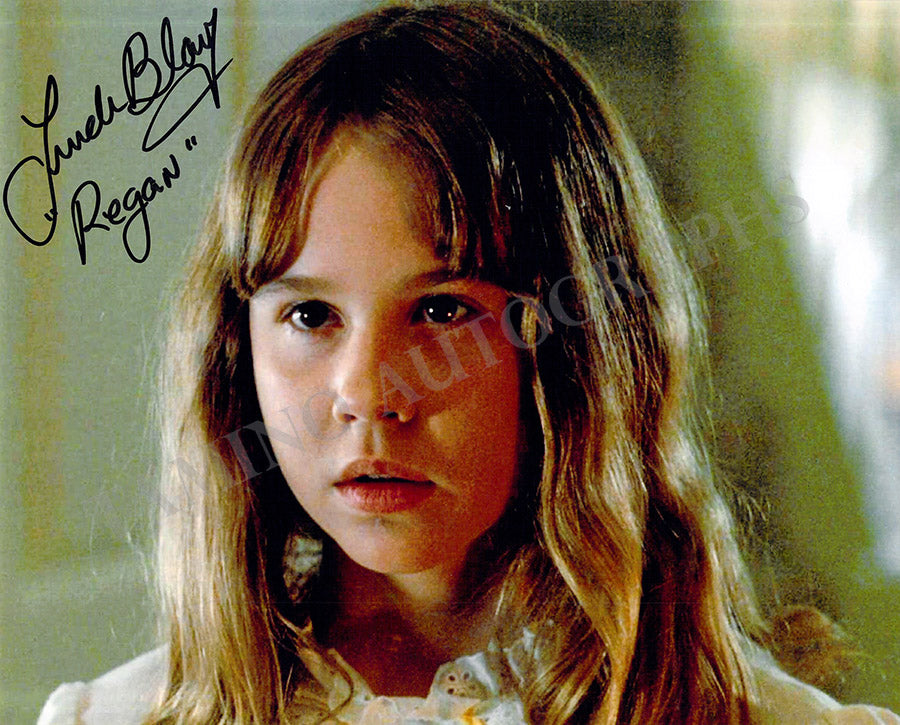 Blair, Linda - Signed Photograph in "The Exorcist"