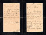 Cannetti-Bravi, Linda - Autograph Letter Signed 1906