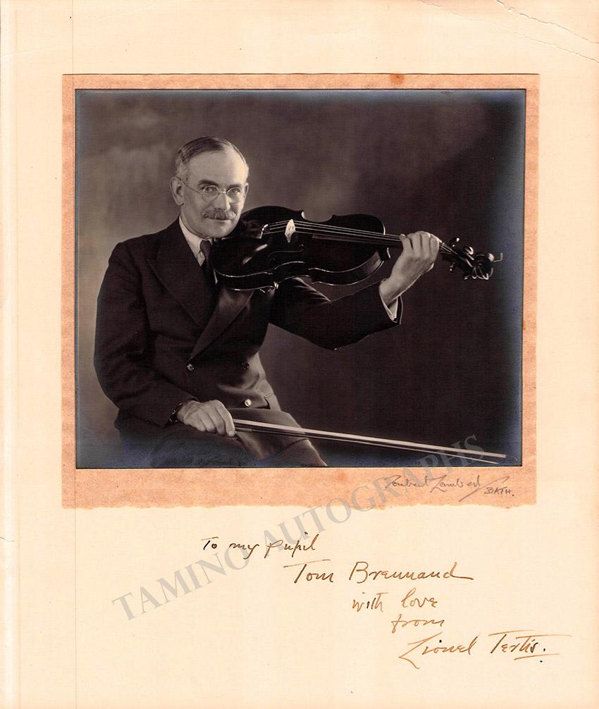 Tertis, Lionel - Signed Photo