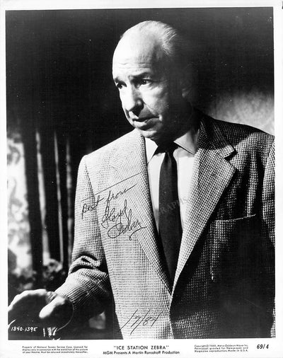 Nolan, Lloyd - Signed Photograph in "Ice Station Zebra"