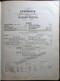 Wagner, Richard - Lohengrin Vocal Score 1851