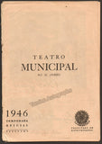 Alvary, Lorenzo - Renaux, Solange - Signed Season Booklet Teatro Municipal Rio de Janeiro 1946