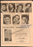 Alvary, Lorenzo - Renaux, Solange - Signed Season Booklet Teatro Municipal Rio de Janeiro 1946