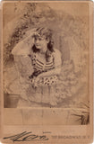 Theater Actors & Actresses - Lot of 9 Vintage Cabinet Photos (by Mora)