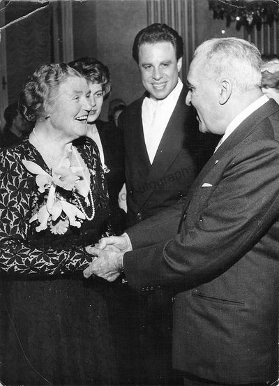 Lehmann, Lotte - London, George - Walter, Bruno - Vintage Photograph