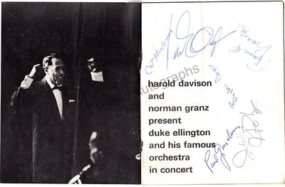 Armstrong, Louis & Band - Signed Program