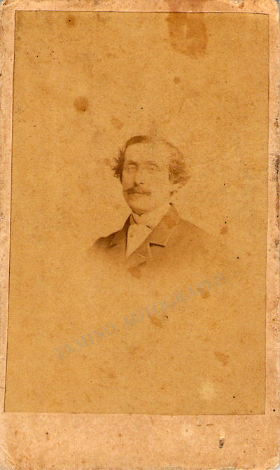Gottschalk, Louis  Moreau - Signed Carte-de-Visite 1862