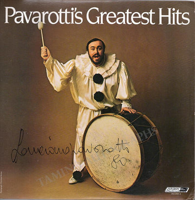 Pavarotti, Luciano - 2 LP Record Album Signed