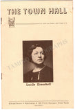 Dresskell, Lucile - Signed Program New York 1937