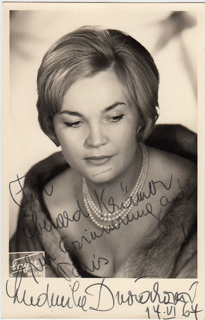 DVORAKOVA, Ludmila (Various Autographs)