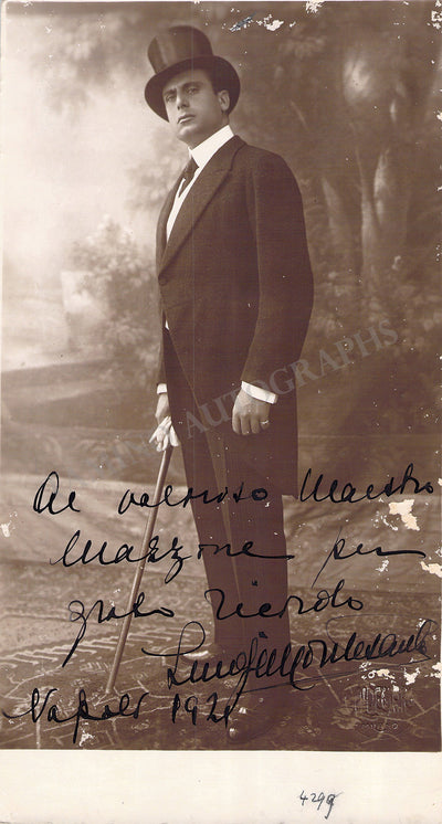 Montesanto, Luigi - Signed Photograph 1921