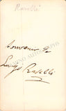 Ravelli, Luigi - Signed Photograph